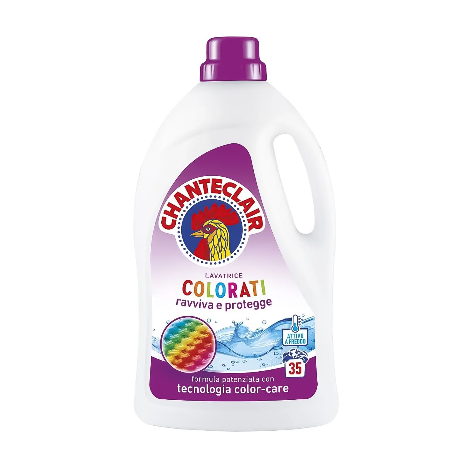 Гель для прання Chanteclair Color для кольорових речей, 35 циклів прання, 1.575 л