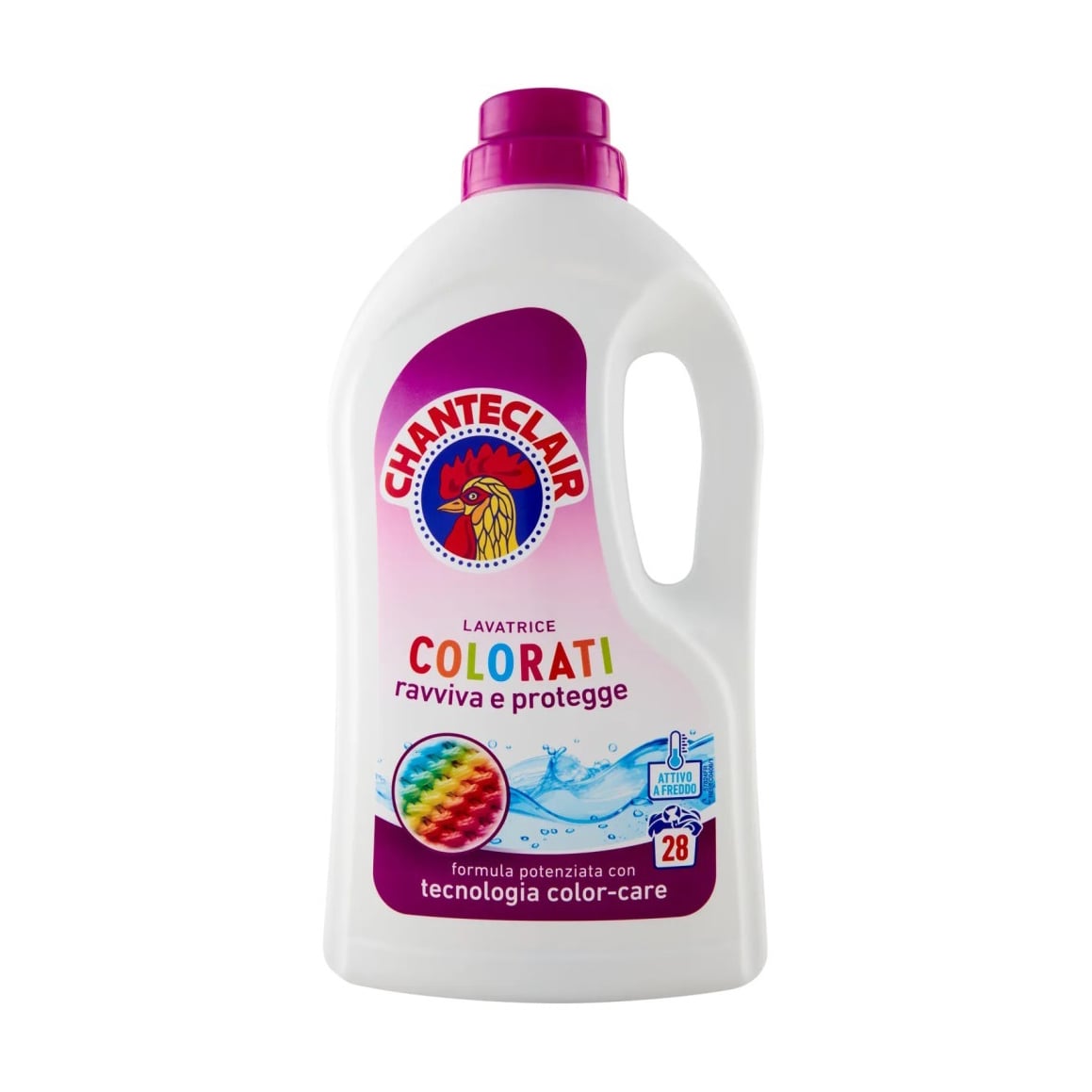 Гель для прання Chanteclair Color для кольорових речей, 28 циклів прання, 1.26 л